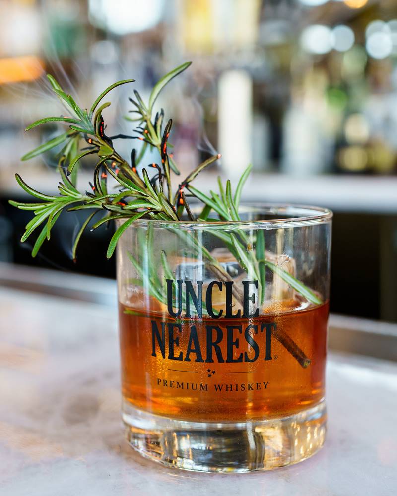 Uncle Nearest Cocktail Fired Rosemary 
